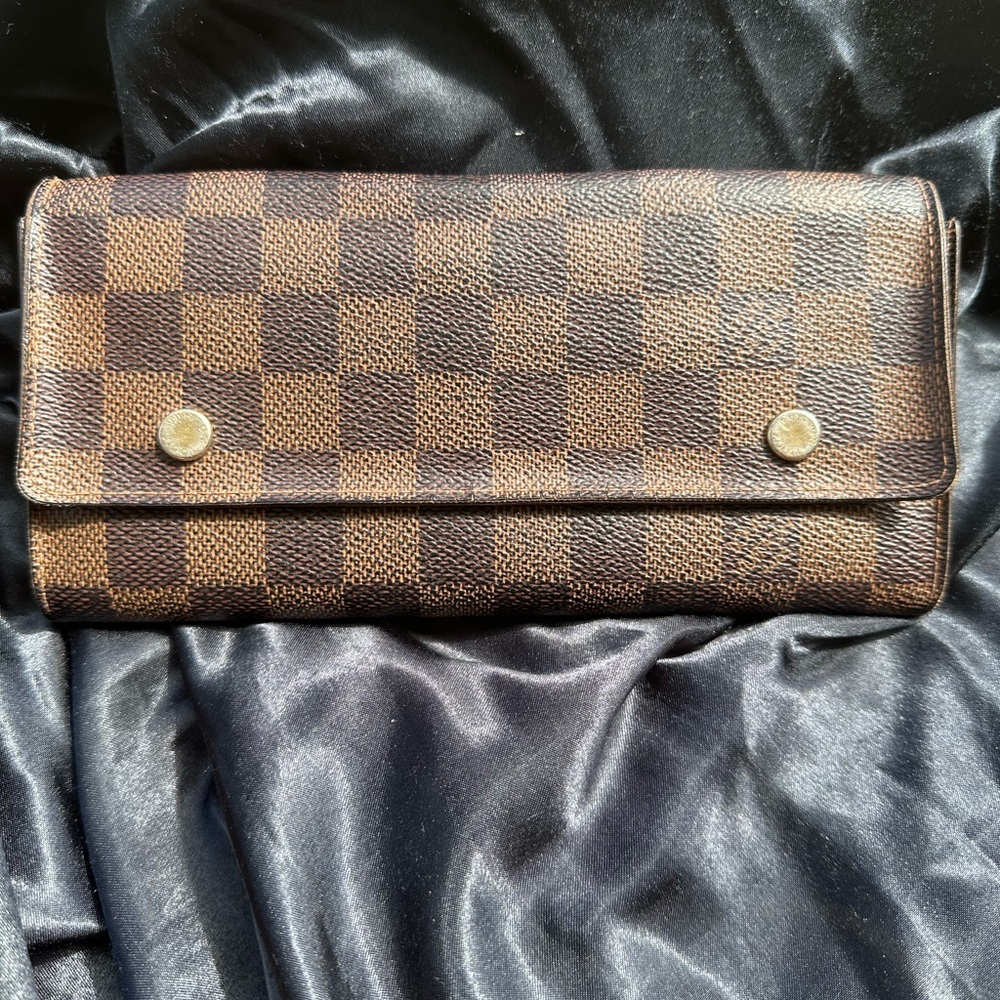 Louis Vuitton Damier Ron Modular Ebene Wallet - Picture 1 of 8